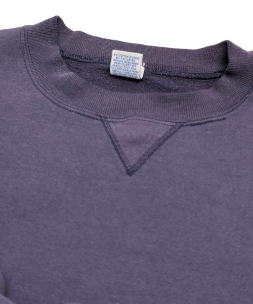 RUSSELL ATHLETIC（ラッセルアスレチック）RUSSELL ATHLETIC (ラッセルアスレチック) 前Vスウェット パープル サイズ:XXLの古着・服飾アイテム