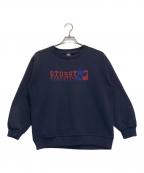 stussyステューシー）の古着「スウェット」｜ネイビー