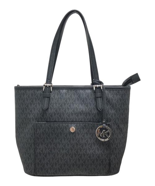 MICHAEL KORS（マイケル・コース）MICHAEL KORS (マイケル・コース) ハンドバッグ ブラックの古着・服飾アイテム