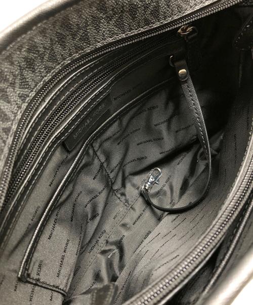 MICHAEL KORS（マイケル・コース）MICHAEL KORS (マイケル・コース) ハンドバッグ ブラックの古着・服飾アイテム