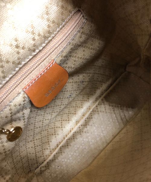 GUCCI（グッチ）GUCCI (グッチ) レザー ミニリュック ブラウンの古着・服飾アイテム
