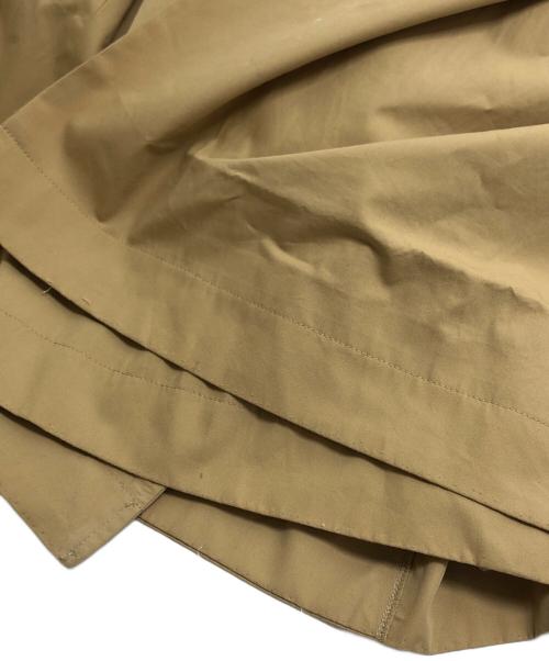 CLANE（クラネ）CLANE (クラネ) 2WAY SQUARE SLEEVE TRENCH COAT ベージュの古着・服飾アイテム