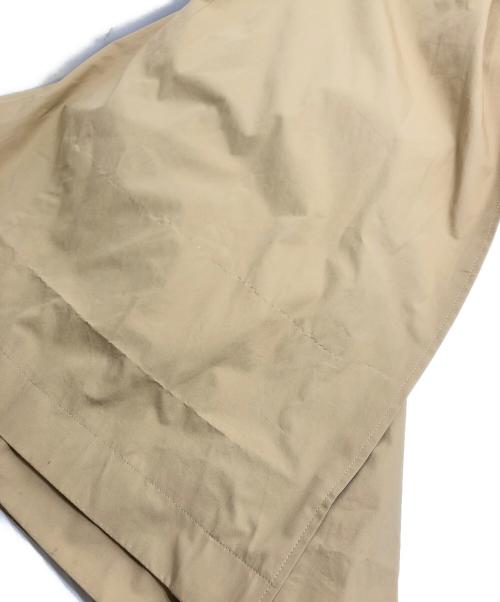 CLANE（クラネ）CLANE (クラネ) 2WAY SQUARE SLEEVE TRENCH COAT ベージュの古着・服飾アイテム