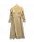 CLANE (クラネ) 2WAY SQUARE SLEEVE TRENCH COAT ベージュ：7000円