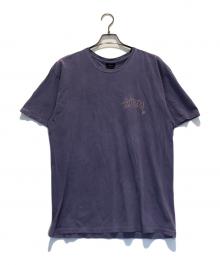 stussy（ステューシー）の古着「ロゴプリントTシャツ」｜パープル