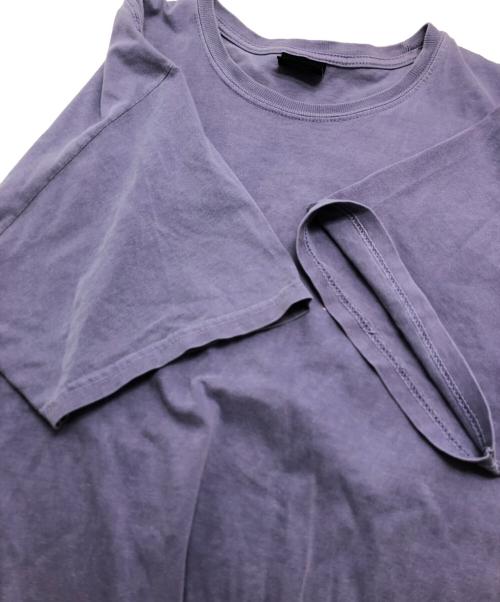 stussy（ステューシー）stussy (ステューシー) ロゴプリントTシャツ パープル サイズ:Lの古着・服飾アイテム