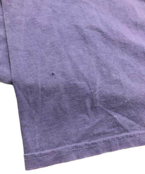 stussy（ステューシー）stussy (ステューシー) ロゴプリントTシャツ パープル サイズ:Lの古着・服飾アイテム