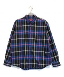 SUPREME（シュプリーム）の古着「Plaid Flannel Shirt」｜ネイビー