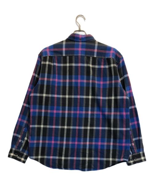 SUPREME（シュプリーム）SUPREME (シュプリーム) Plaid Flannel Shirt ネイビー サイズ:Mの古着・服飾アイテム