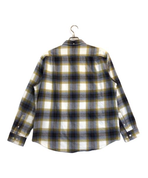 SUPREME（シュプリーム）SUPREME (シュプリーム) Brushed Flaid Flannel Shirt ベージュ サイズ:Mの古着・服飾アイテム