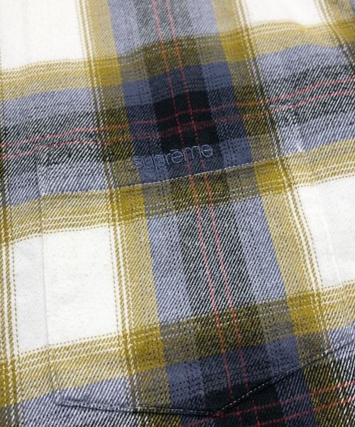 SUPREME（シュプリーム）SUPREME (シュプリーム) Brushed Flaid Flannel Shirt ベージュ サイズ:Mの古着・服飾アイテム