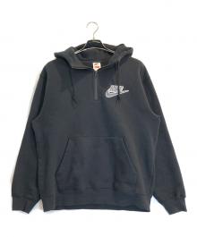 NIKE×SUPREME（ナイキ×シュプリーム）の古着「Half Zip Hooded Sweatshirt」｜ブラック