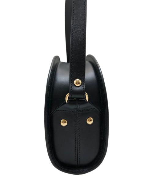 A.P.C.（アーペーセー）A.P.C. (アーペーセー) デミルーン　ショルダーバッグ ブラックの古着・服飾アイテム