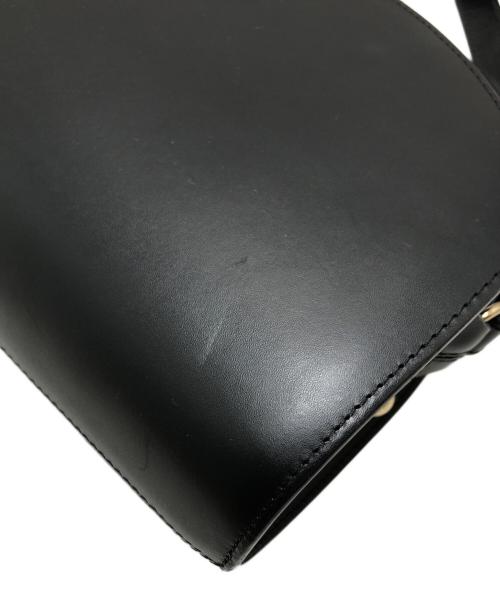 A.P.C.（アーペーセー）A.P.C. (アーペーセー) デミルーン　ショルダーバッグ ブラックの古着・服飾アイテム