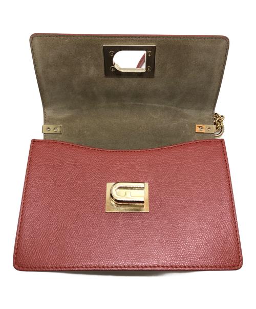 FURLA（フルラ）FURLA (フルラ) チェーンショルダーバッグ ブラウン サイズ:表記なしの古着・服飾アイテム