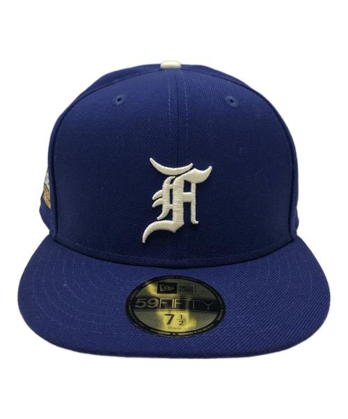 New Era（ニューエラ）New Era (ニューエラ) Fear Of God (フィア・オブ・ゴッド) キャップ ネイビー サイズ:7 1/2の古着・服飾アイテム