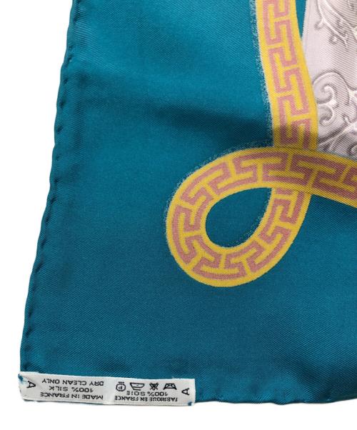 HERMES（エルメス）HERMES (エルメス) スカーフ ブルー サイズ:表記なしの古着・服飾アイテム