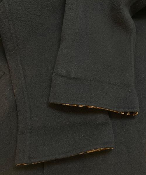 Burberry's（バーバリーズ）Burberry's (バーバリーズ) 裏ノバチェックカシミヤ混コート ブラック サイズ:9AR(およそMサイズ)の古着・服飾アイテム