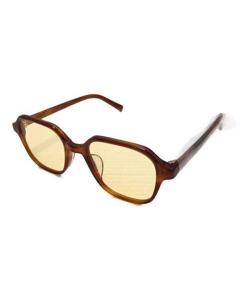 A.D.S.R.（エーディーエスアール）A.D.S.R. (エーディーエスアール) サングラス ブラウン サイズ:表記なしの古着・服飾アイテム