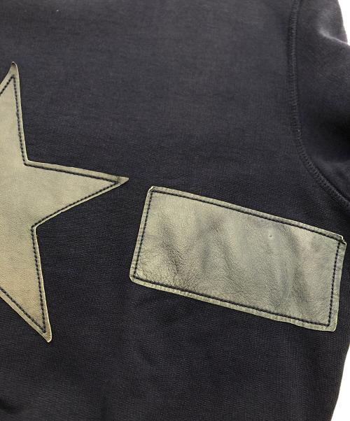 DIESEL（ディーゼル）DIESEL (ディーゼル) スターパッチスウェット ネイビー サイズ:Sの古着・服飾アイテム