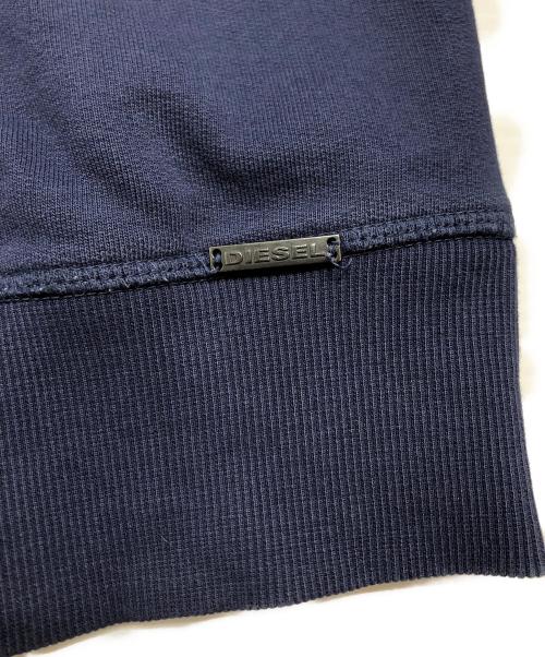 DIESEL（ディーゼル）DIESEL (ディーゼル) スターパッチスウェット ネイビー サイズ:Sの古着・服飾アイテム
