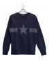 DIESEL（ディーゼル）の古着「スターパッチスウェット」｜ネイビー