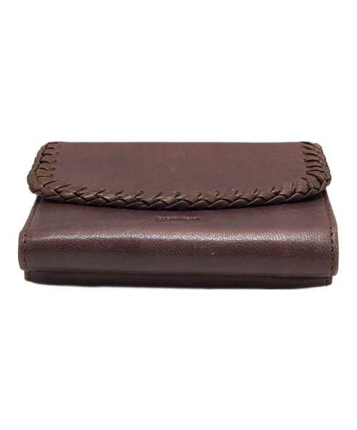 genten（ゲンテン）genten (ゲンテン) 3つ折り財布 ブラウン サイズ:表記なしの古着・服飾アイテム