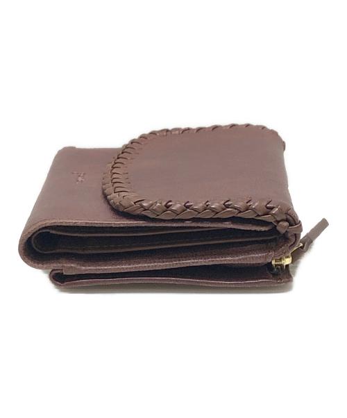 genten（ゲンテン）genten (ゲンテン) 3つ折り財布 ブラウン サイズ:表記なしの古着・服飾アイテム
