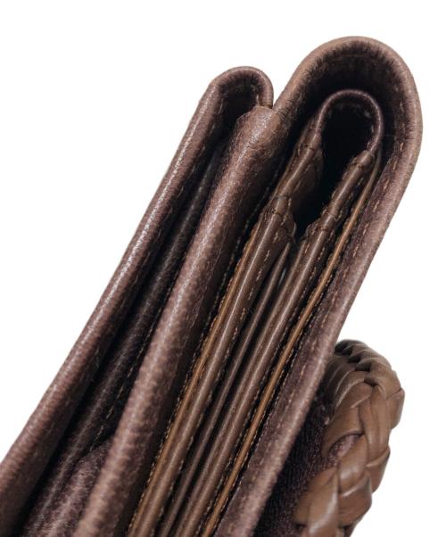 genten（ゲンテン）genten (ゲンテン) 3つ折り財布 ブラウン サイズ:表記なしの古着・服飾アイテム