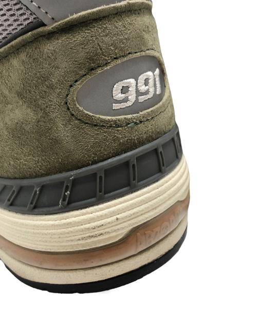 NEW BALANCE（ニューバランス）NEW BALANCE (ニューバランス) スニーカー カーキ サイズ:UK8.5(27.5)の古着・服飾アイテム