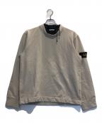 STONE ISLANDストーンアイランド）の古着「ダブルネックスウェット」｜ベージュ