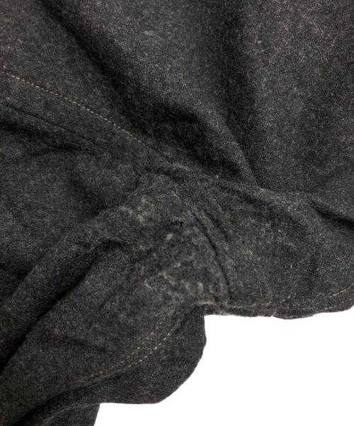 ARMANI JEANS（アルマーニジーンズ）ARMANI JEANS (アルマーニジーンズ) ウールシャツ グレー サイズ:Lの古着・服飾アイテム