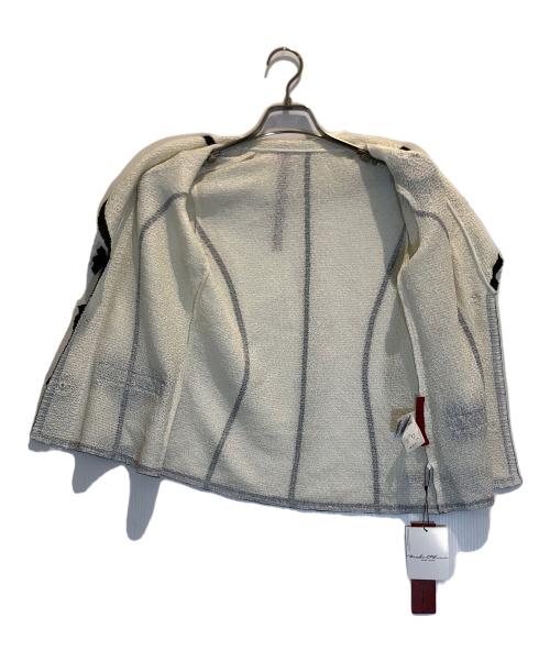 NOKO OHNO（ノコ オーノ）NOKO OHNO (ノコ オーノ) ジャケット ホワイト サイズ:40 未使用品の古着・服飾アイテム