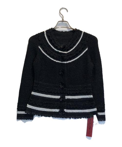 NOKO OHNO（ノコ オーノ）NOKO OHNO (ノコ オーノ) カーディガン ブラック サイズ:40 未使用品の古着・服飾アイテム