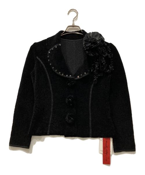 NOKO OHNO（ノコ オーノ）noko ohno (ノコ オーノ) ジャケット ブラック サイズ:40 未使用品の古着・服飾アイテム