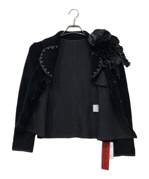 NOKO OHNO（ノコ オーノ）noko ohno (ノコ オーノ) ジャケット ブラック サイズ:40 未使用品の古着・服飾アイテム
