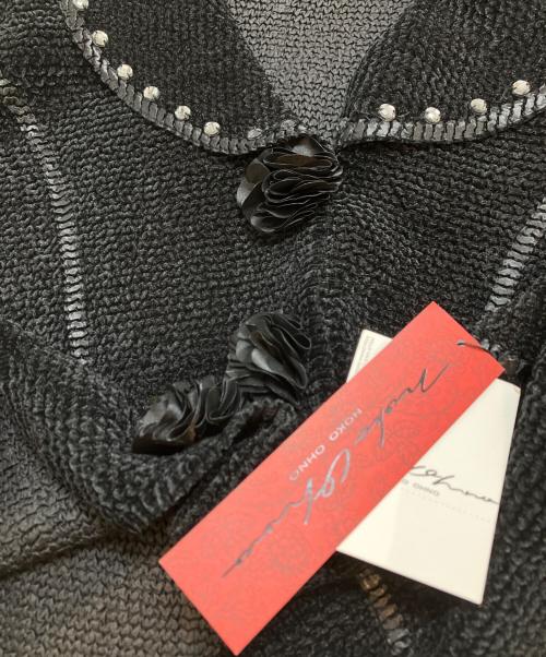 NOKO OHNO（ノコ オーノ）noko ohno (ノコ オーノ) ジャケット ブラック サイズ:40 未使用品の古着・服飾アイテム