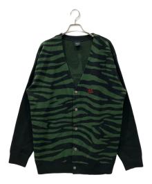 HUF（ハフ）の古着「ニットカーディガン」｜ブラック