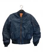 Schott×Ron Hermanショット×ロンハーマン）の古着「MA-1ジャケット」｜ネイビー