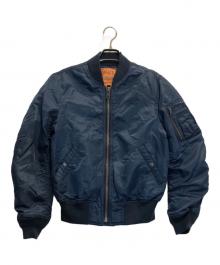 Schott×Ron Herman（ショット×ロンハーマン）の古着「MA-1ジャケット」｜ネイビー
