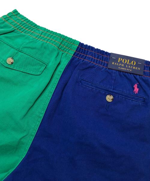 POLO RALPH LAUREN（ポロ・ラルフローレン）POLO RALPH LAUREN (ポロ・ラルフローレン) BEAMS (ビームス) 4 PONY SHORTS マルチカラー サイズ:M 未使用品の古着・服飾アイテム