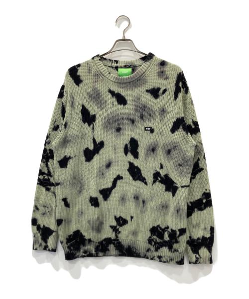 HUF（ハフ）HUF (ハフ) ニット グリーン サイズ:Mの古着・服飾アイテム