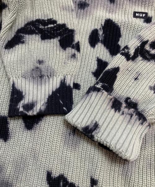 HUF（ハフ）HUF (ハフ) ニット グリーン サイズ:Mの古着・服飾アイテム