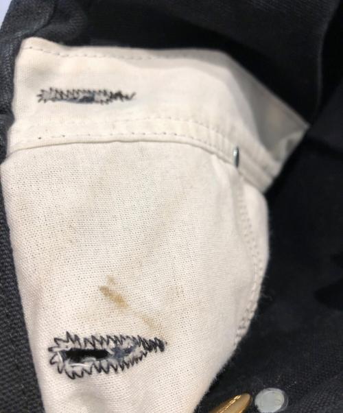 CarHartt（カーハート）CarHartt (カーハート) ダブルニーオーバーオール ブラック サイズ:36×30の古着・服飾アイテム