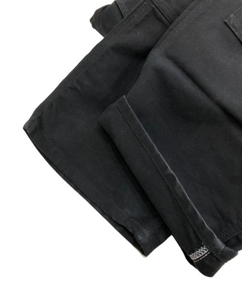 CarHartt（カーハート）CarHartt (カーハート) ダブルニーオーバーオール ブラック サイズ:36×30の古着・服飾アイテム