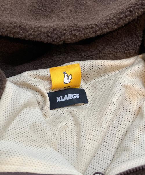 X-LARGE（エクストララージ）X-LARGE (エクストララージ) ボアパーカー ブラウン サイズ:Ⅼの古着・服飾アイテム