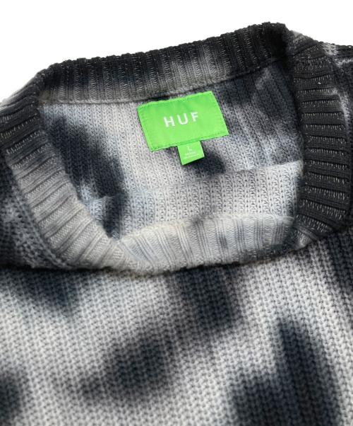 HUF（ハフ）HUF (ハフ) ニット ブラック サイズ:Ⅼの古着・服飾アイテム