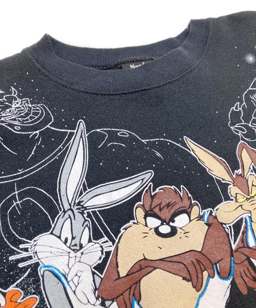 WARNER BROS（ワーナーブラザース）WARNER BROS (ワーナーブラザース) スウェット ブラック サイズ:XLの古着・服飾アイテム