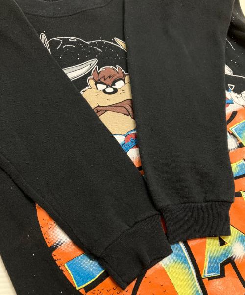 WARNER BROS（ワーナーブラザース）WARNER BROS (ワーナーブラザース) スウェット ブラック サイズ:XLの古着・服飾アイテム