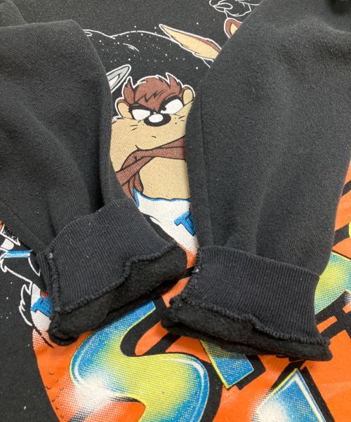 WARNER BROS（ワーナーブラザース）WARNER BROS (ワーナーブラザース) スウェット ブラック サイズ:XLの古着・服飾アイテム